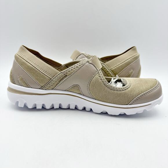 Propet Womens Onalee Mary Jane Shoes US 7 Narrow Beige NIB - Picture 5 of 13